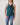 Halter Cowl Neck Suede Top